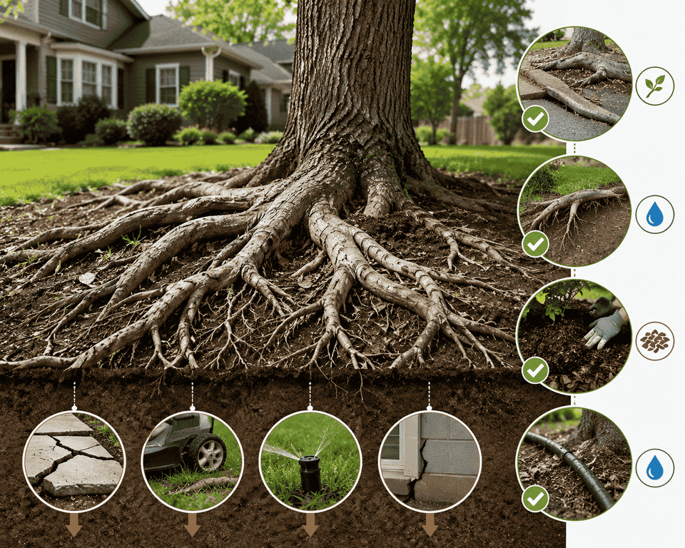 Why Tree Roots Rise Above the Surface