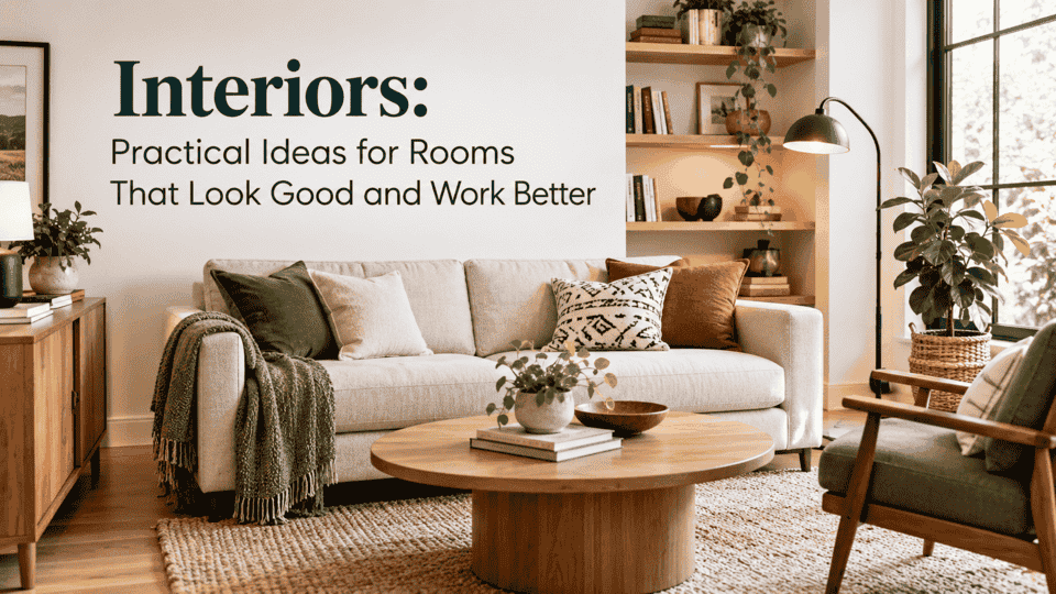 Practical Ideas for Rooms That Look Good and Work Better